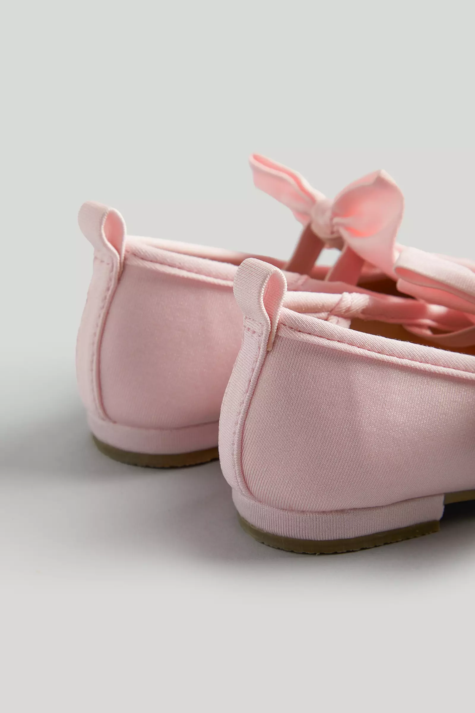 Mothercare Pink Bow Ballerina shoes - Sepatu Anak Perempuan (Pink)