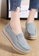 Twenty Eight Shoes blue Cow Suede Loafer Wedge VC3088 388B9SHB9E4565GS_6