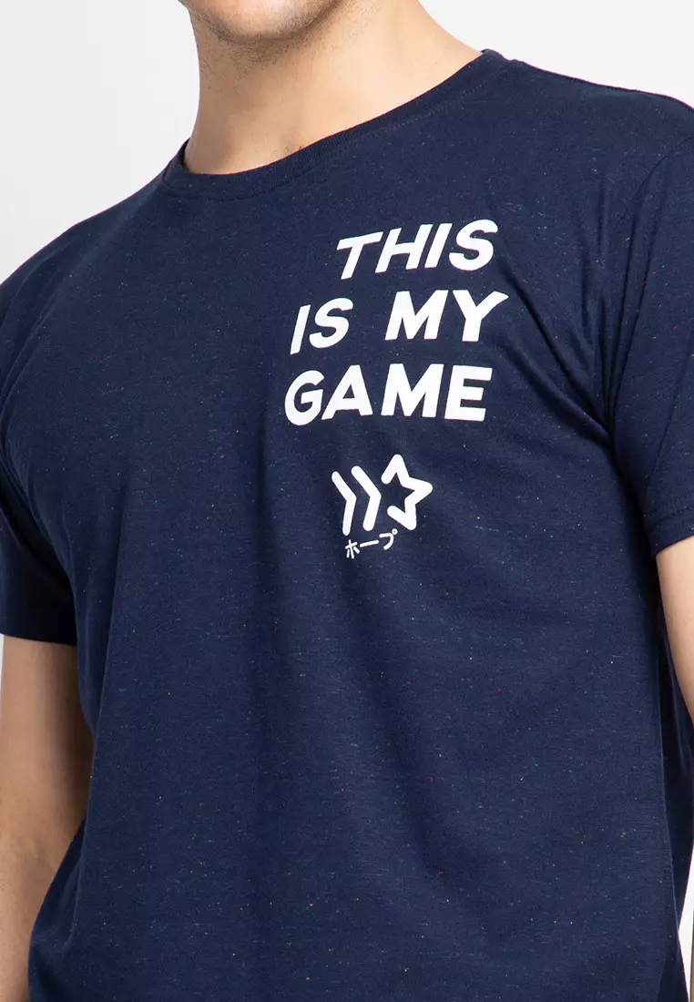 Nade NT292 This is My Game Dada Kiri Kaos anti kusut Pria Navy