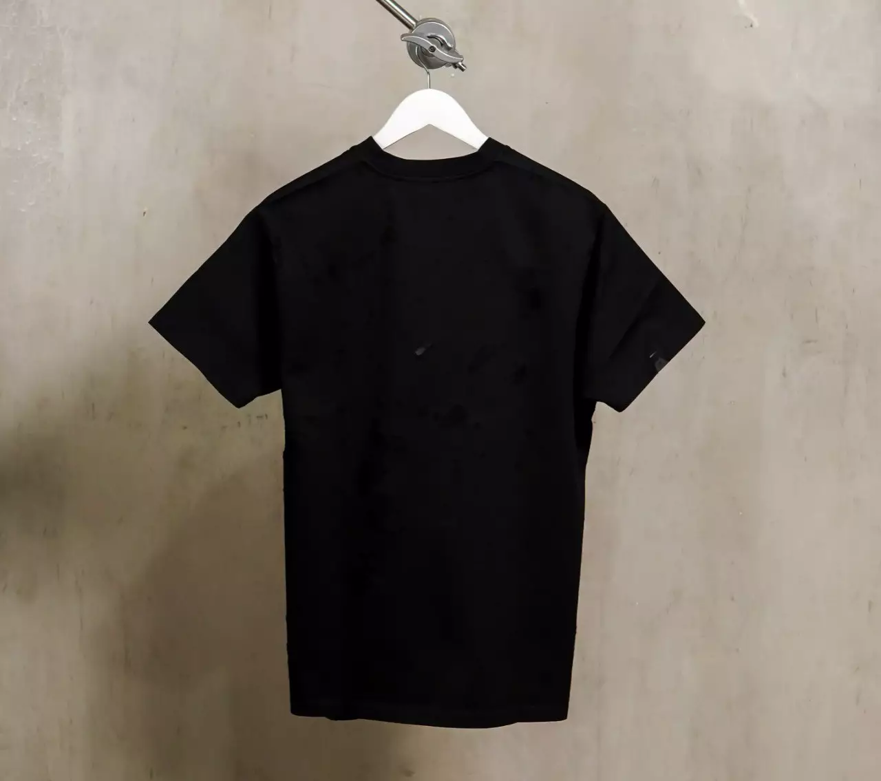 Kaos GIVENCHY DISTRESSED SILK BLACK TSHIRT 100% ORIGINAL