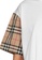 Burberry white Burberry Vintage Check Sleeve T-Shirt in White D051AAA1B01C97GS_3