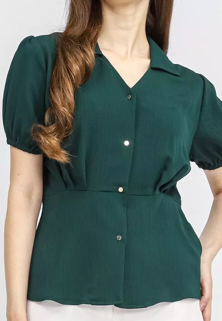 Urban Exchange Blouse Julia Green Forest