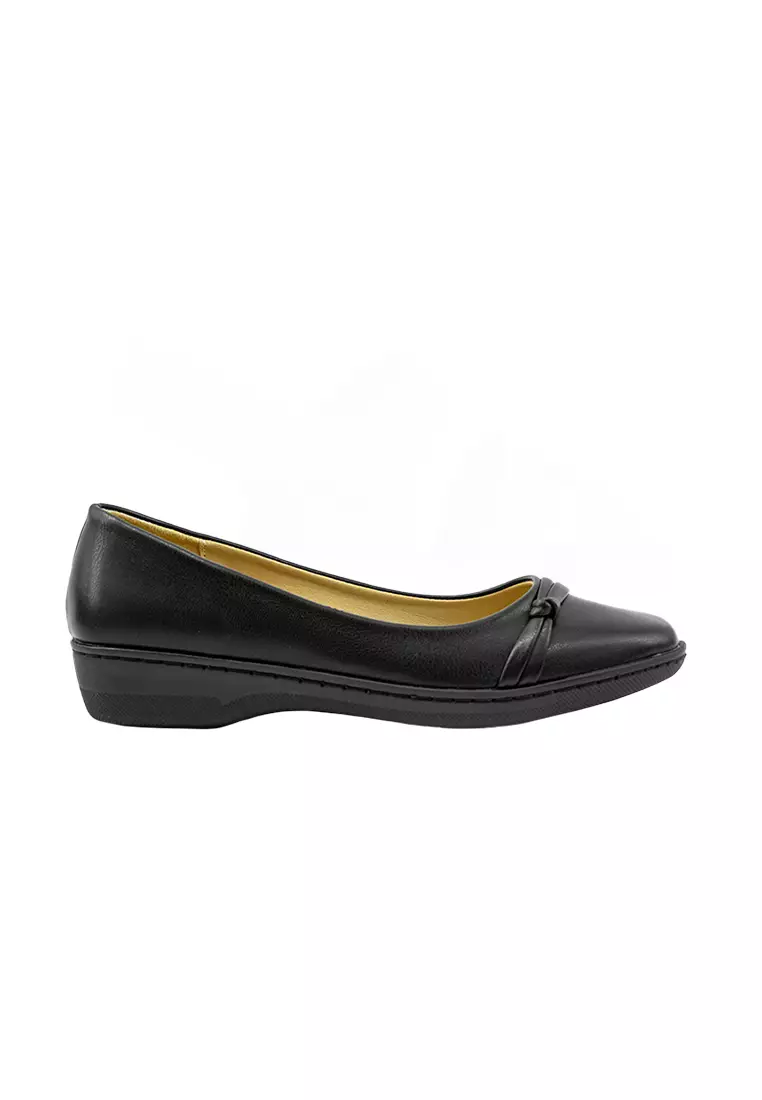 Women's SSHS Flats LY 27691 Black C73 C94
