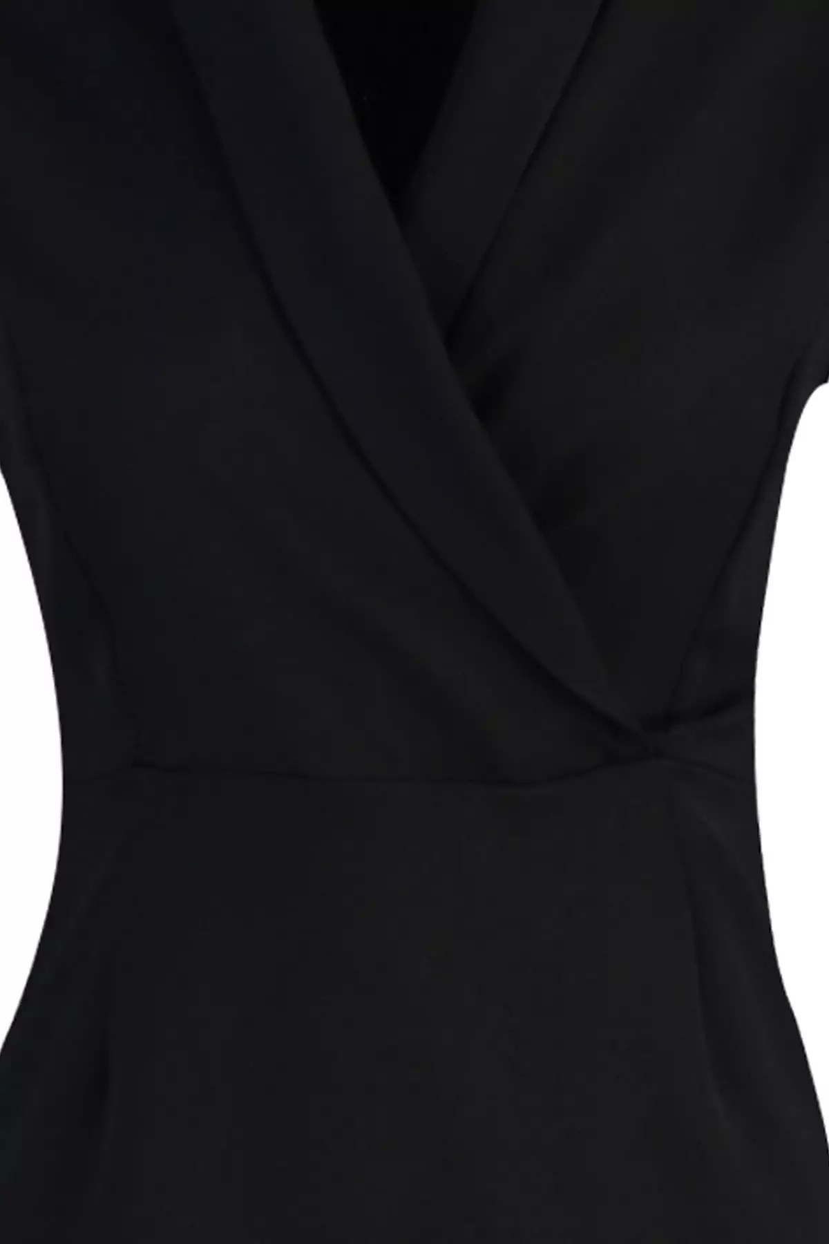 Mini Woven Jacket Collar Dress