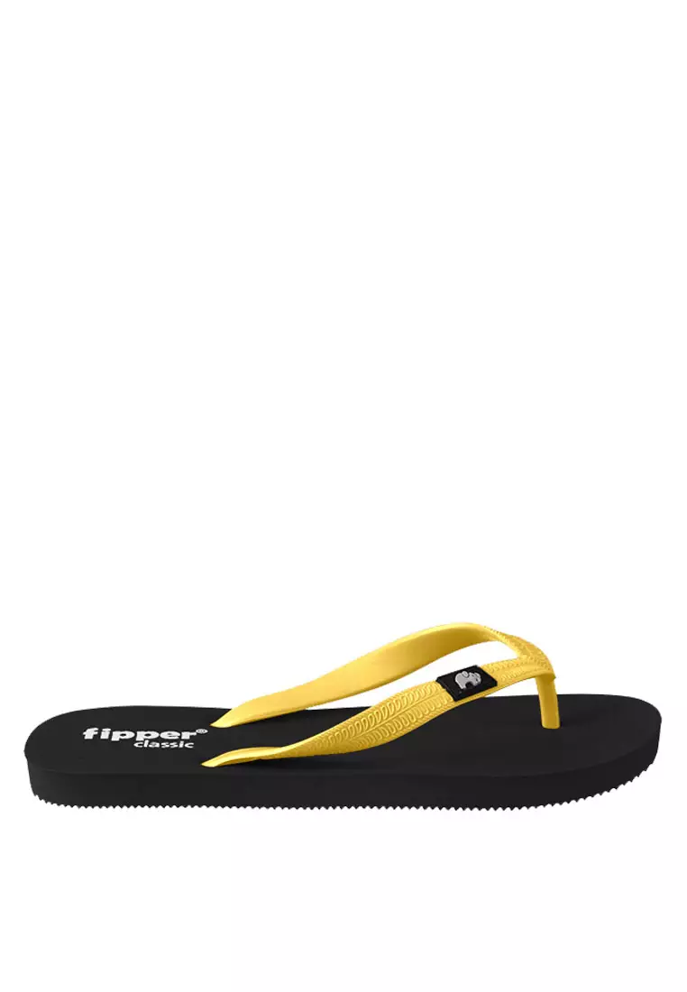 Jual Fipper Slipper Fipper Classic Black Yellow Original 2024