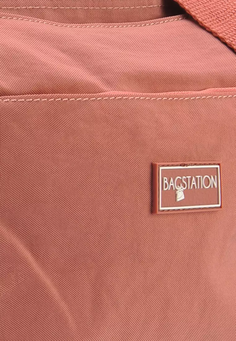 Buy BAGSTATION Crinkled Nylon Sling Bag 2024 Online