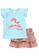 Toffyhouse pink and blue Toffyhouse happy unicorn top and skirt set 294D8KA0CB7870GS_1