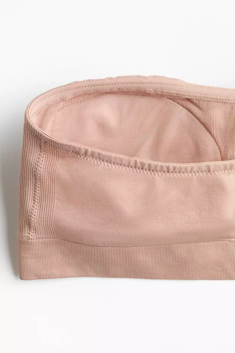 Seamless Padded bandeau bra
