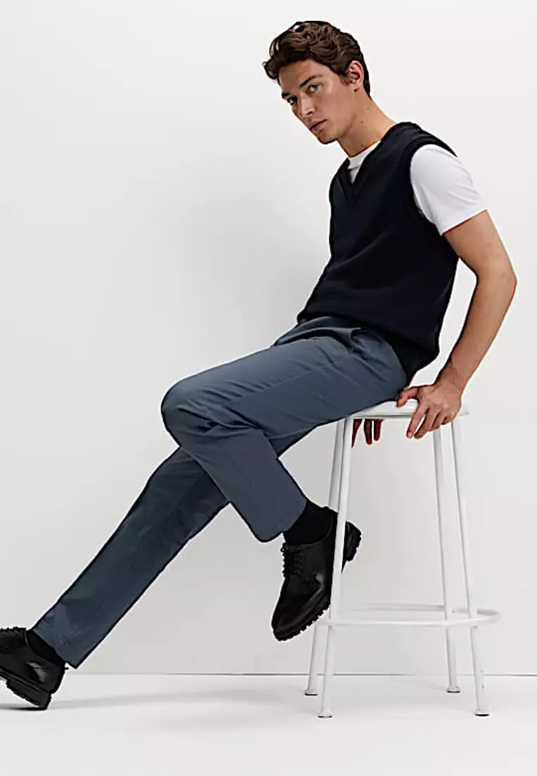 Regular Fit Twill Chinos