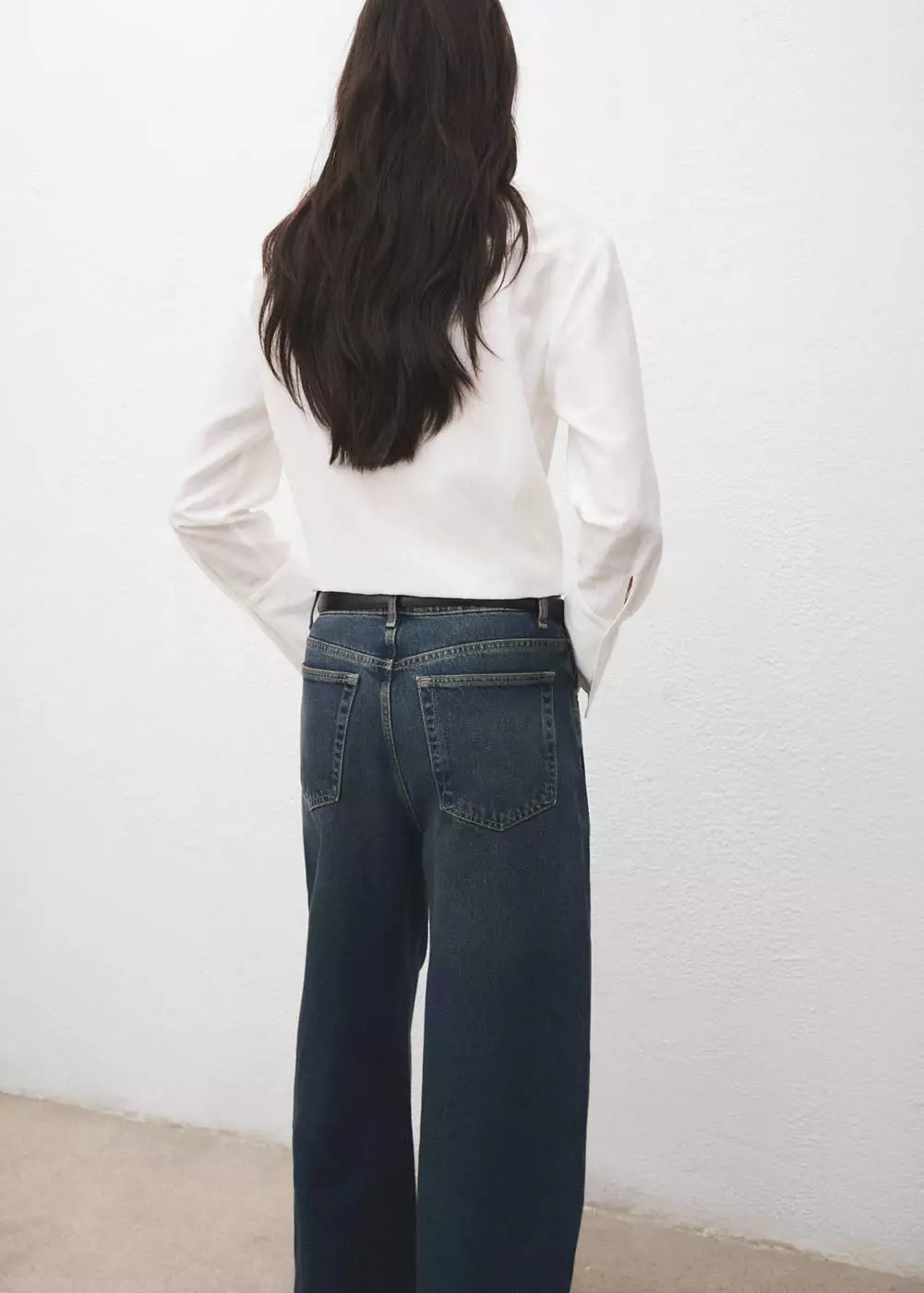 Kemeja openwork bordiran