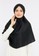 My Daily Hijab black Bergo Mirae Lasercut Black 27E96AA3409E4EGS_4