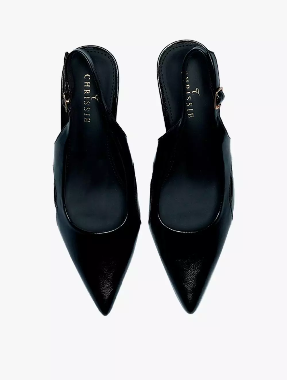 Payless Chrissie Womens Ruinda Slingback Heels - Black_04