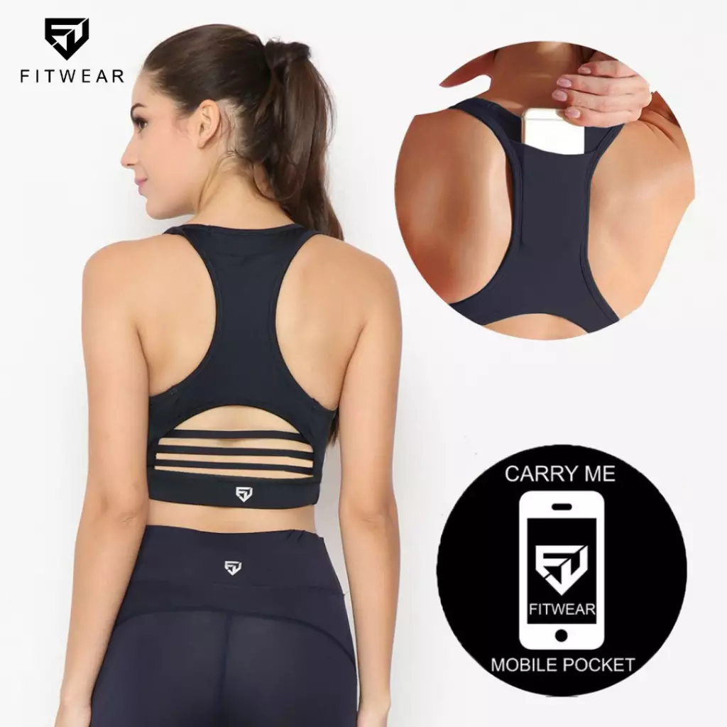 Fitwear - P-Freya Core Series Sportbra - Navy