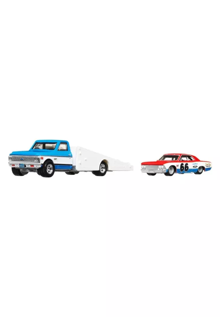 Hot Wheels Premium Team 2024 '66 Chevelle & 72 Chevy Ramp Truck