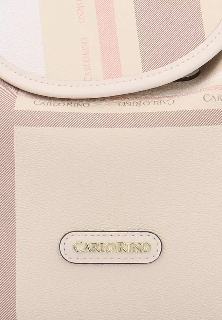 Buy Carlo Rino Matrix Series Cargo Bag M - Beige 2026 Online | ZALORA