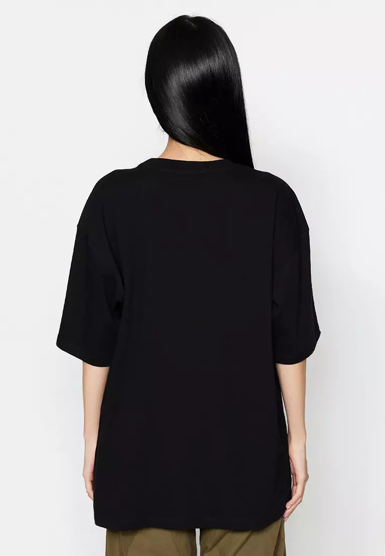 Cotton Crew Neck T-Shirt