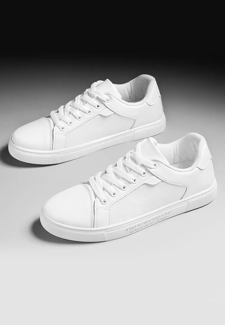 Casual solid color store sneakers