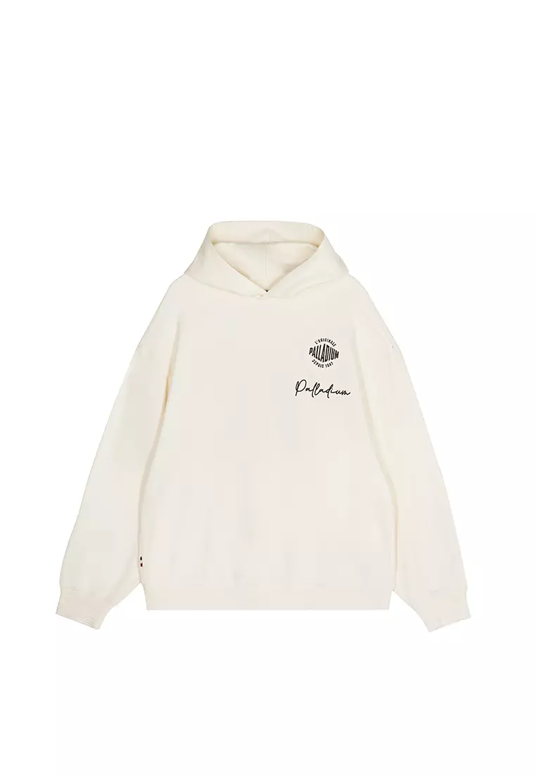 男裝 PALLADIUM LOGO 寬鬆連帽衛衣