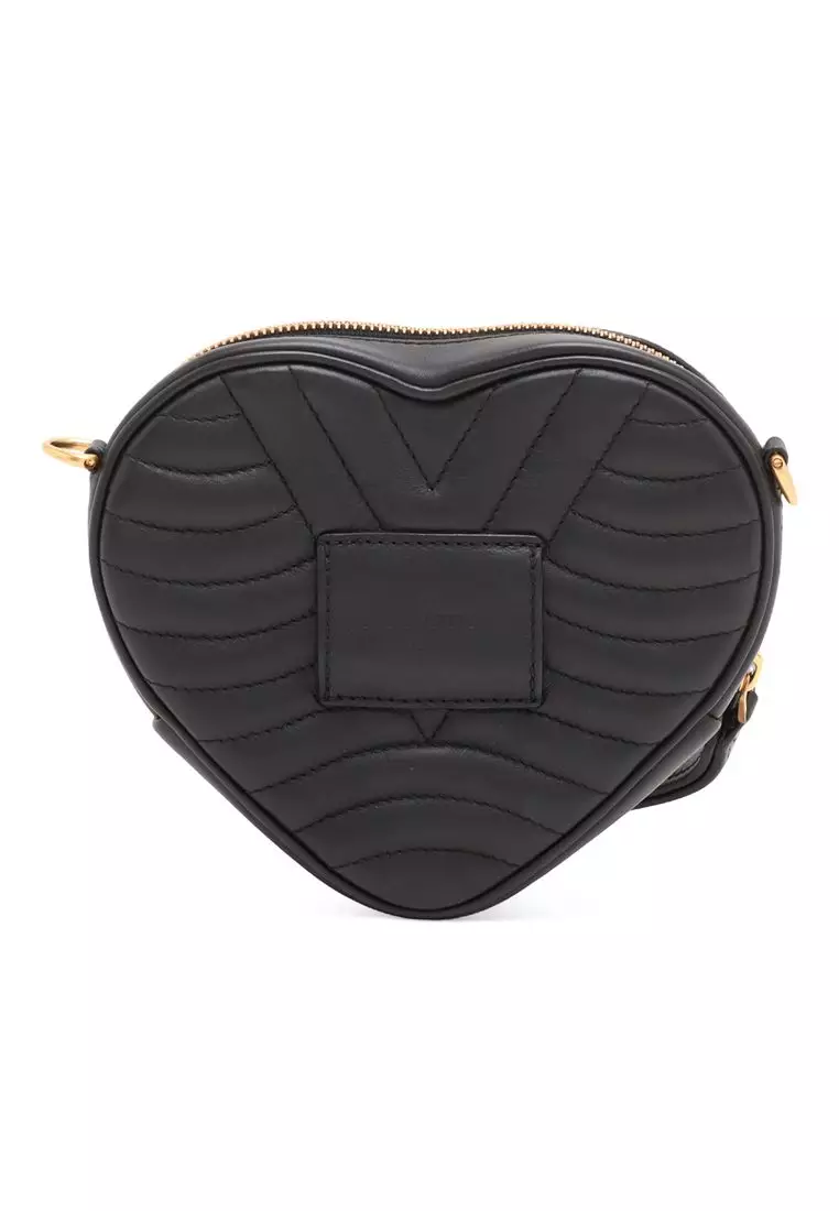 Pre-Loved Louis Vuitton Leather New Wave Heart Crossbody