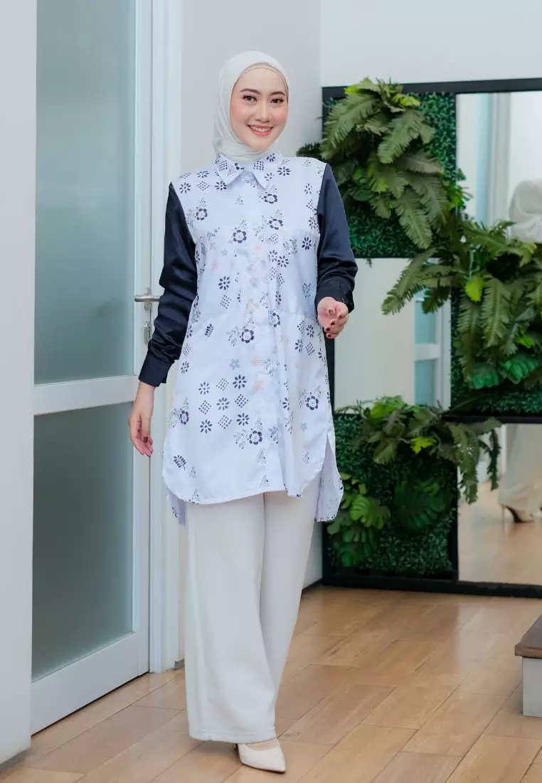 Alea Tunik Jasmine Navy