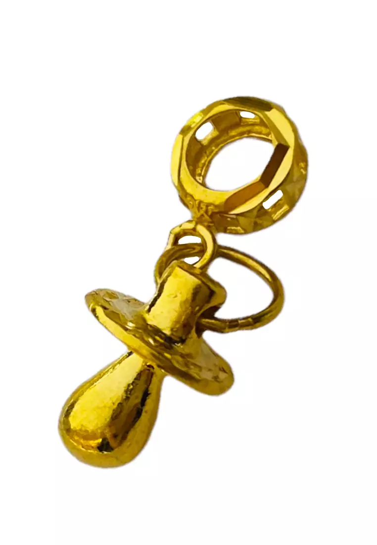 Buy LITZ LITZ 916 22K Gold Pacifier Pendant CGP0277 2.26g