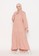 Magic Spell pink Kayy MSD Solid Long Dress MSD091 20839AA57431BCGS_2
