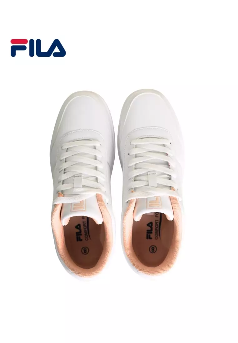 Womens Heritage Eredita LS White/Pink