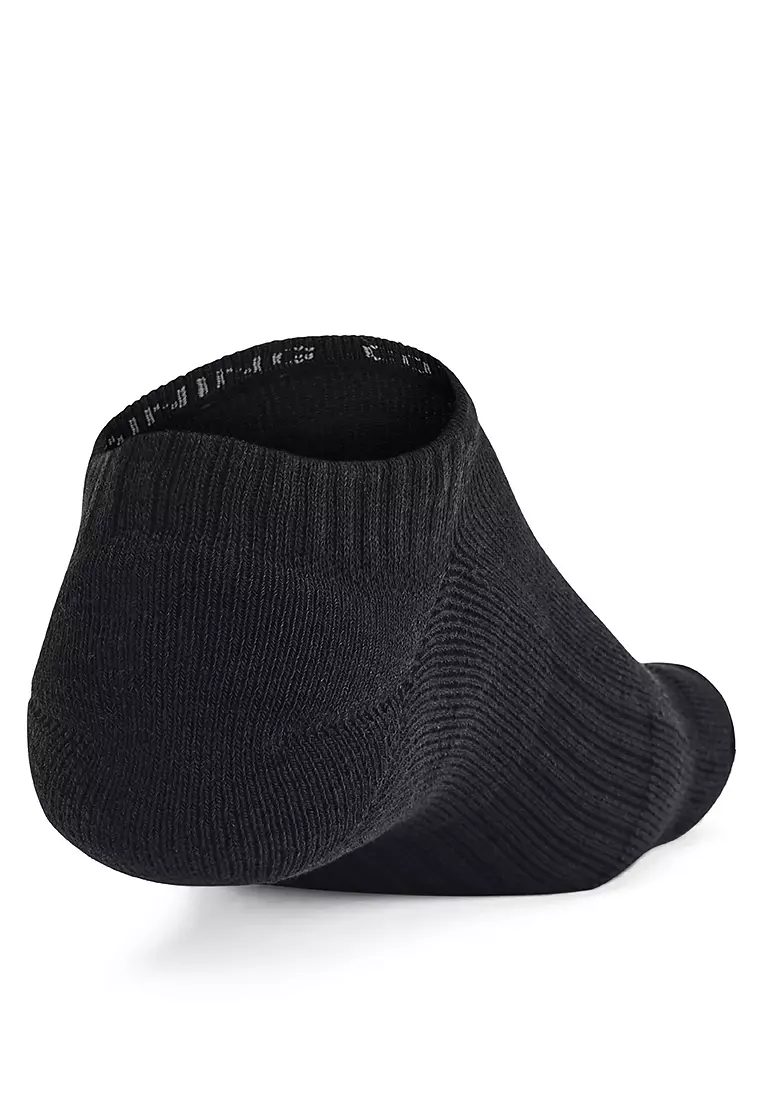 Training Cotton 3-Pack No Show Socks