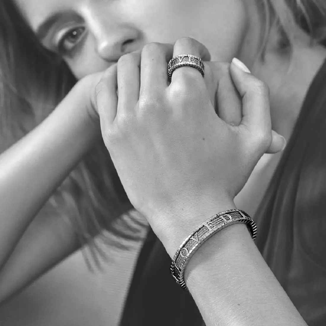 Charriol forever loved discount bangle