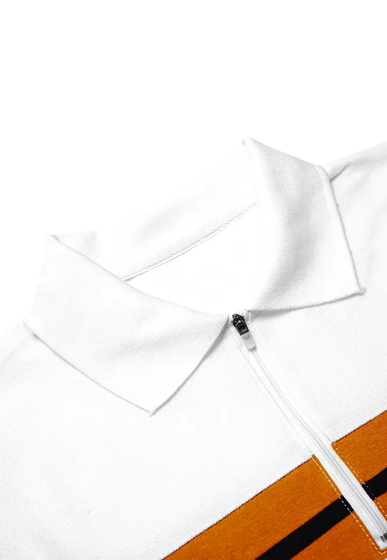 Ryusei Polo Shirt Mitsuhiro CMB White