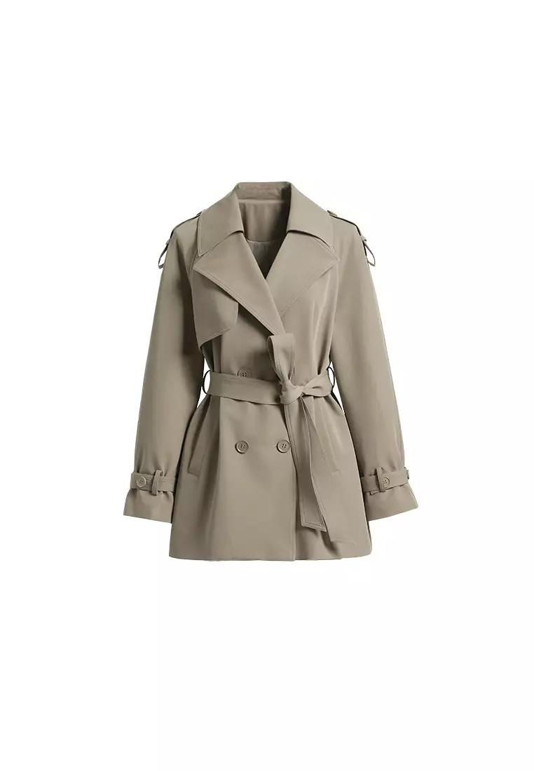 All saints wrap discount coat