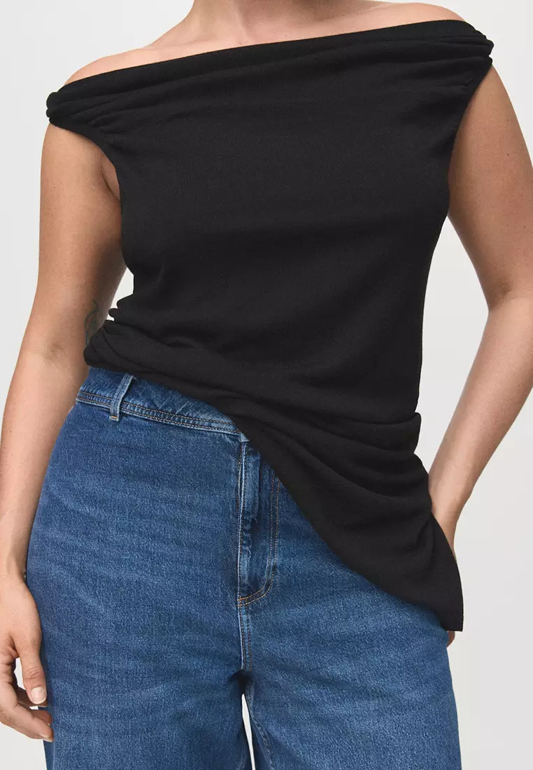 Catherin Culotte High-Rise Jeans