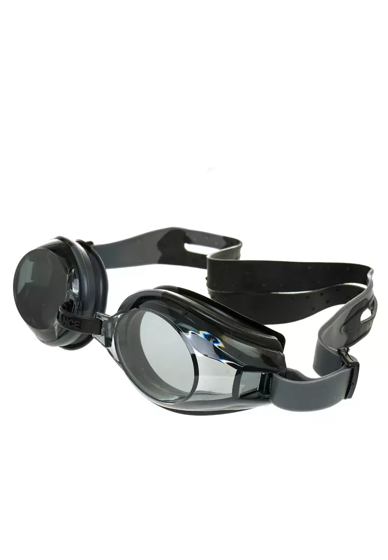 Qanic Swimming Glasses Kacamata Renang Anti Fog Material Rubber ORIGINAL - Black