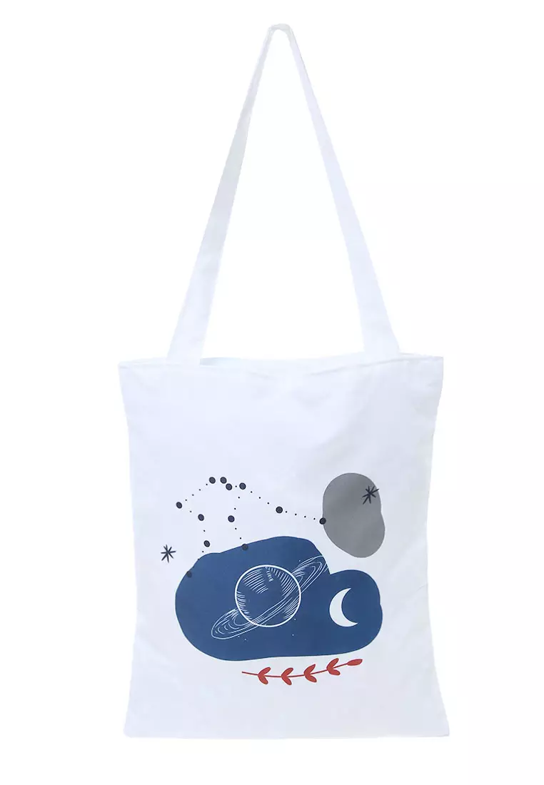 Zena Tote Bag Woman Design Casual Quality Premium - WRS5White