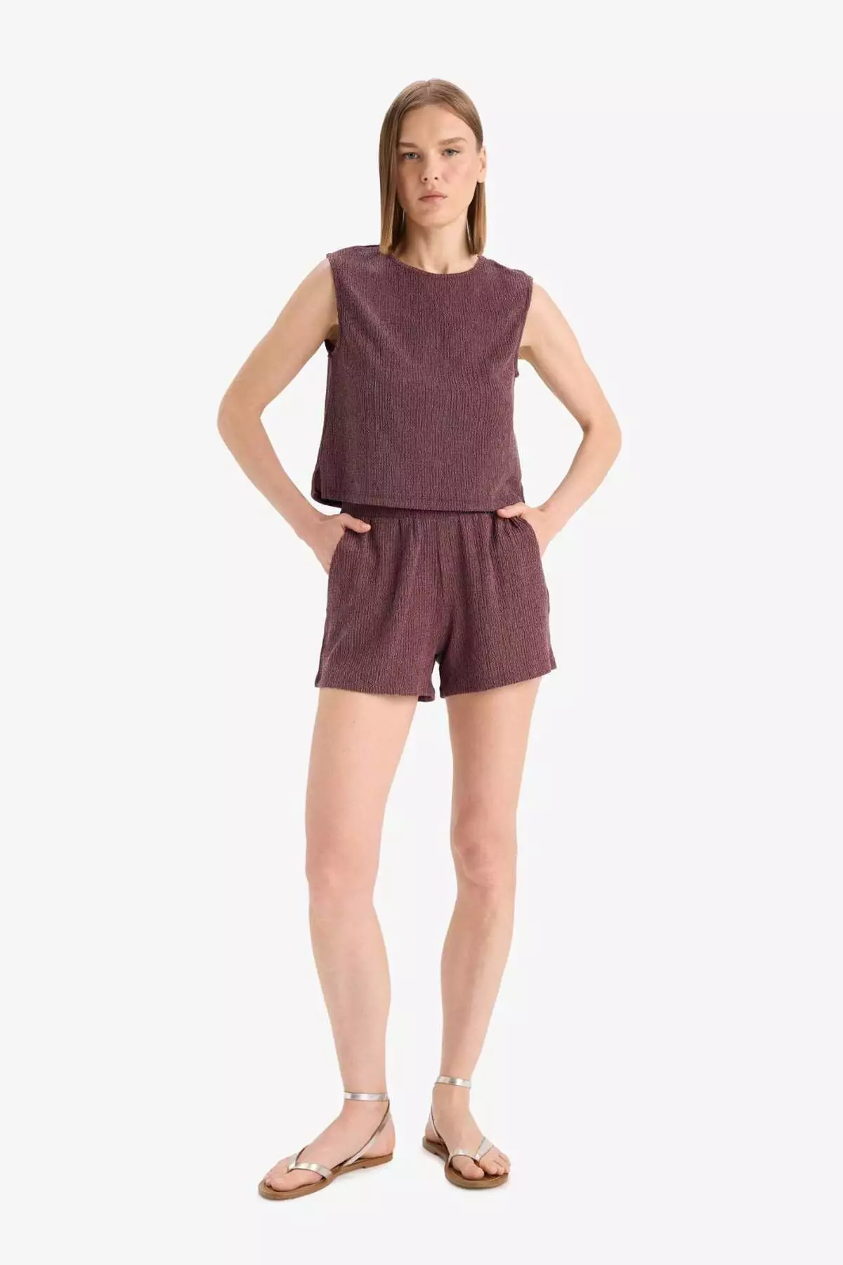 Regular Fit Wrap Shorts F4441Ax25Sm