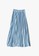 Benangsari blue Pleat Maxi Skirt Hydrangea Blue FD44DAA42CB68AGS_2