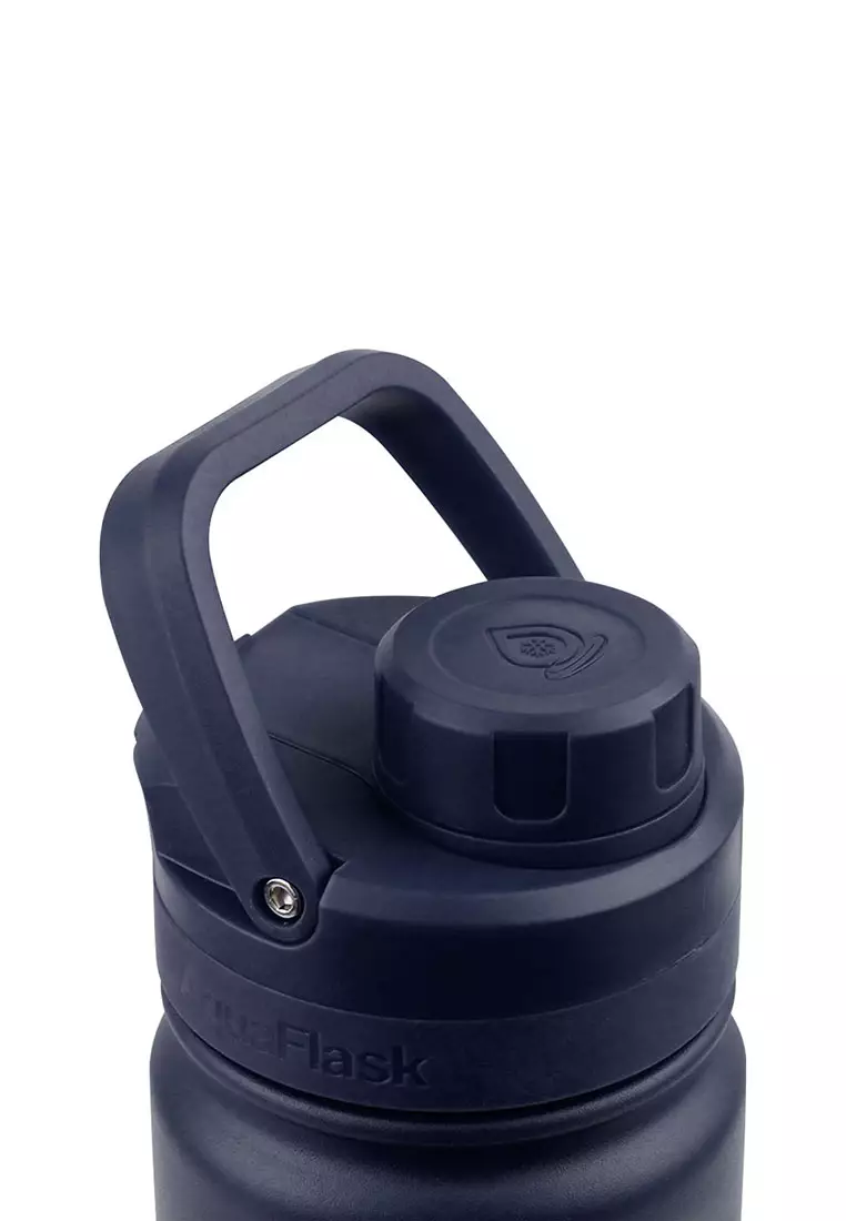 22oz Cobalt Blue New Sports Lid Bottle Wide Mouth Vacuum Insulated Stainless Steel Drinking Water Bottle