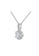 Her Jewellery silver CELÈSTA Moissanite Diamond - Corentin Pendant (925 Silver with 18K White Gold Plating) by Her Jewellery 95D4EAC8BA133EGS_2