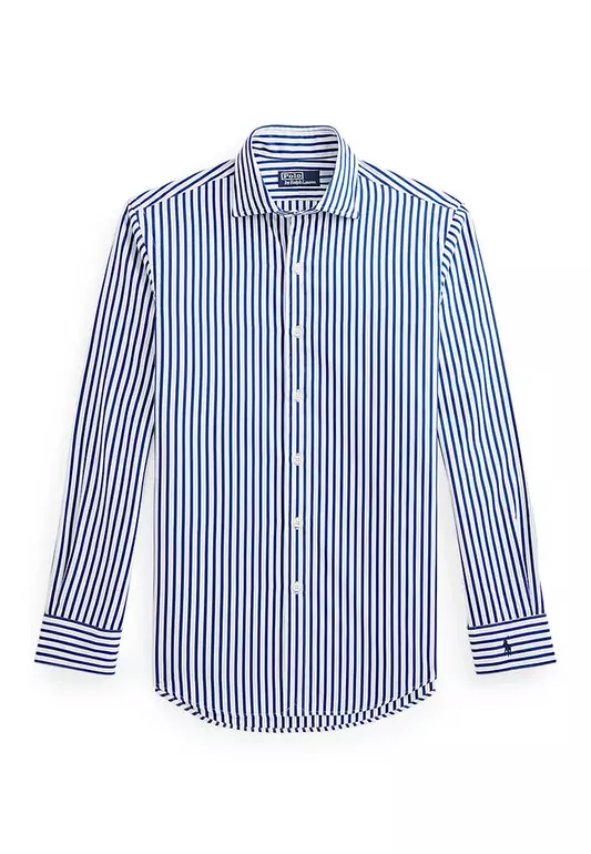 Regent Custom Fit Striped Poplin Shirt