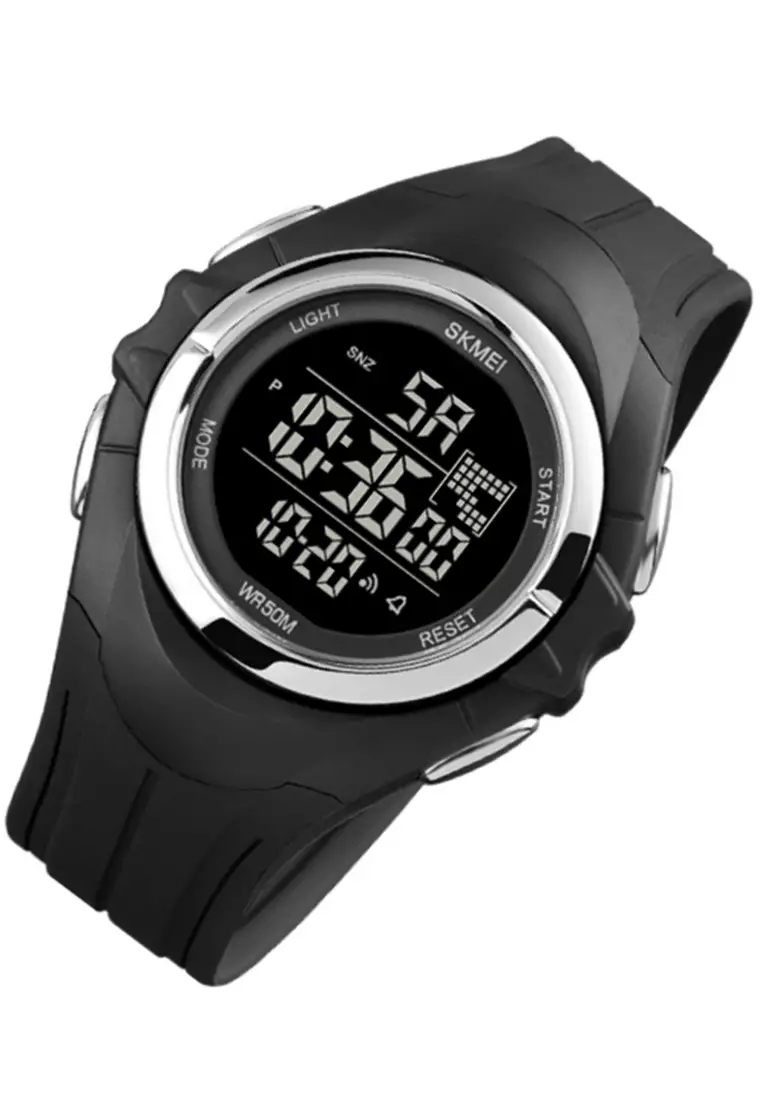 Jam Tangan Digital Pria Waterproof Many Function Strap Tali Material PU Silicone BY30 ORIGINAL