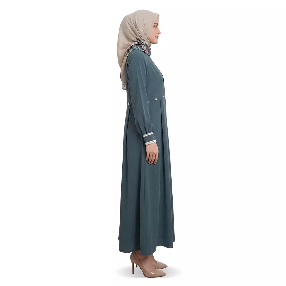 Rabbani - Gamis Lengan Panjang Dresslim Candara - Botanical Garden