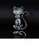 Glamorousky white Fashion Cute Cat Blue Shell Brooch with Cubic Zirconia 4E139AC69AFC5CGS_3