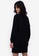 ZALORA BASICS black Rib Sweater Dress 65738AAD75B480GS_2
