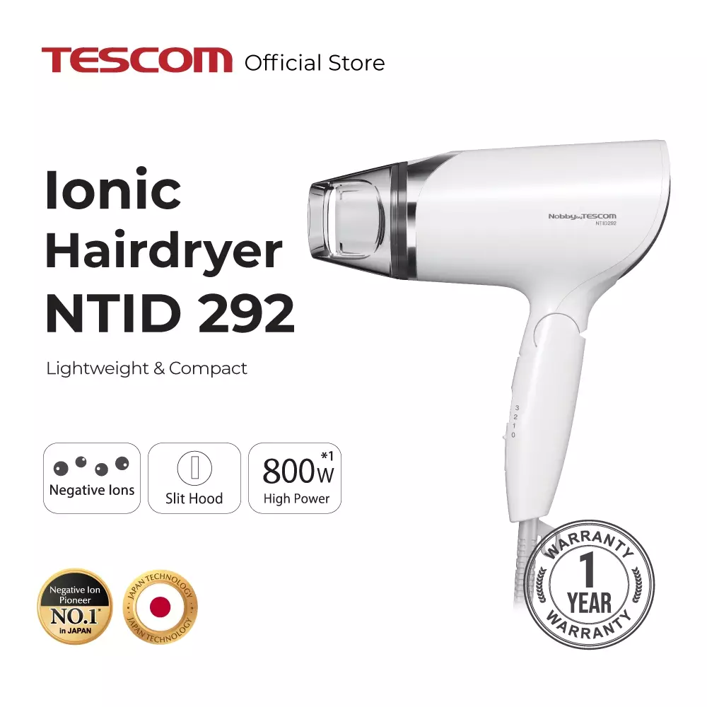 Tescom Ion Hair Dryer / Pengering Rambut NTID292