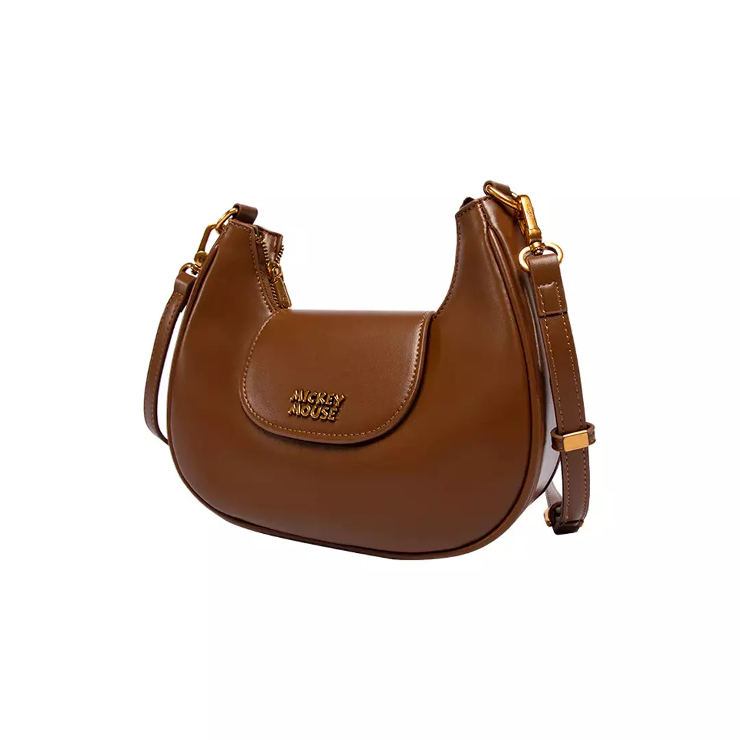 Mesuca Disney Licensed Minnie Shoulder Bags - Brown