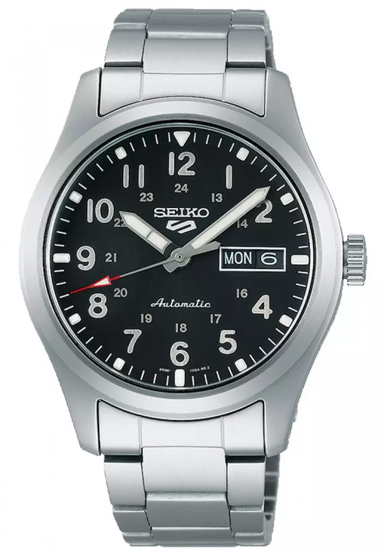 Jam Tangan Pria Seiko 5 Sports Original Garansi Resmi SRPG27 SRPG27K1 Strap Stainless Steel Silver Automatic