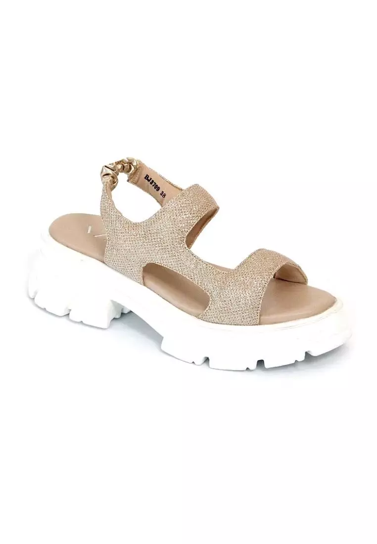 Vizzano Shoes Sepatu Sandal Mary Jane Empuk (Sol 5 cm) Sendal Hijack Dad Sandal Wanita Design Betty