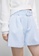 URBAN REVIVO blue Belted Shorts 20EE6AA6CD5C20GS_3