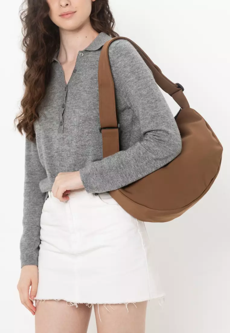 Lightweight Water-Resistant Travel Sling Bag