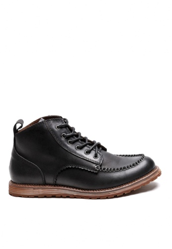 Twenty Eight Shoes black VANSA  Stylish Vintage Leather Ankle Boots VSM-B3810 48826SH4FB00CCGS_1